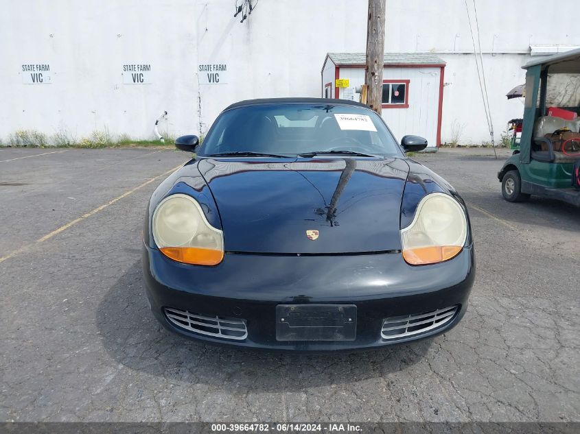 2002 Porsche Boxster VIN: WP0CA29842U625270 Lot: 39664782