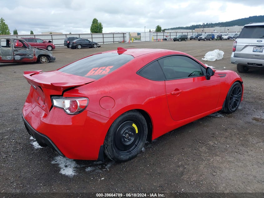 2015 Subaru Brz Limited VIN: JF1ZCAC19F9604133 Lot: 39664789