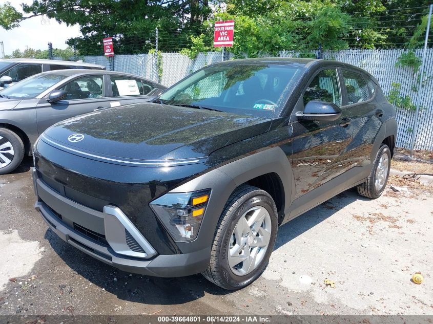 2024 Hyundai Kona Se VIN: KM8HACAB7RU156409 Lot: 39664801