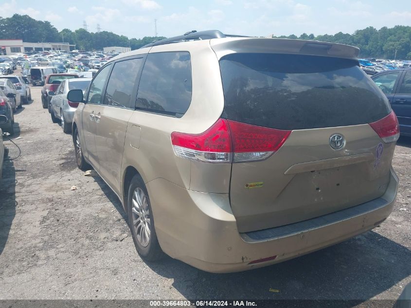 2011 Toyota Sienna Xle V6 VIN: 5TDYK3DC9BS096441 Lot: 39664803