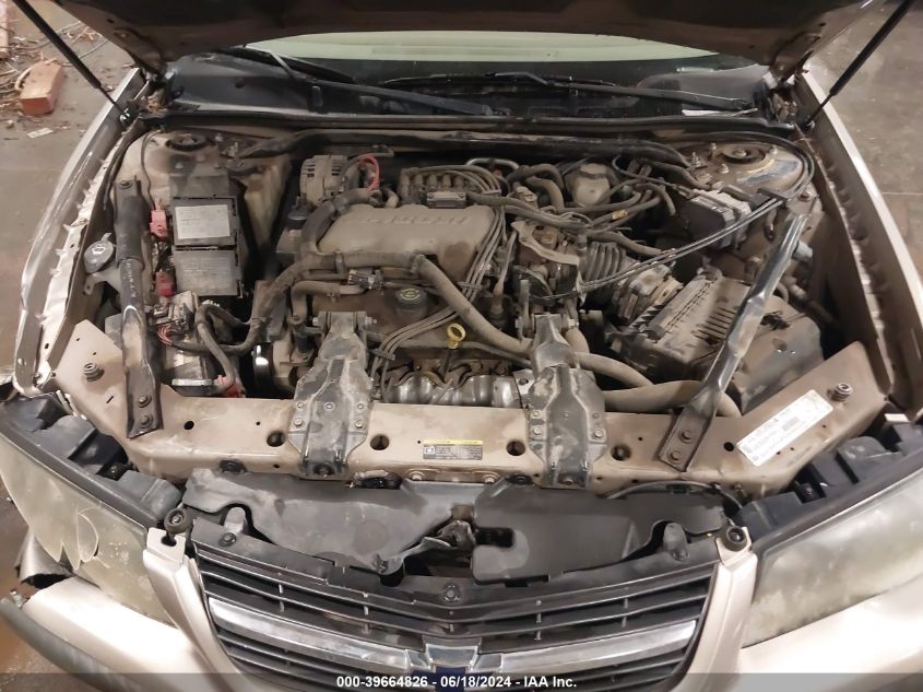 2002 Chevrolet Impala VIN: 2G1WF55E529177719 Lot: 39664826