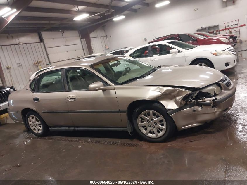 2002 Chevrolet Impala VIN: 2G1WF55E529177719 Lot: 39664826