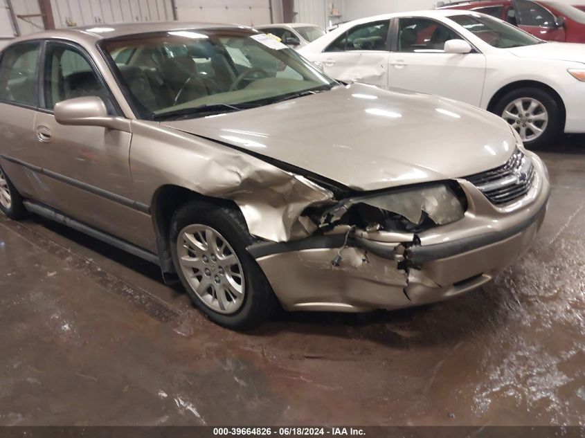 2002 Chevrolet Impala VIN: 2G1WF55E529177719 Lot: 39664826