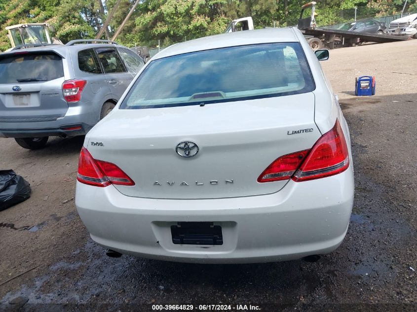 2006 Toyota Avalon Limited VIN: 4T1BK36B16U116074 Lot: 39664829