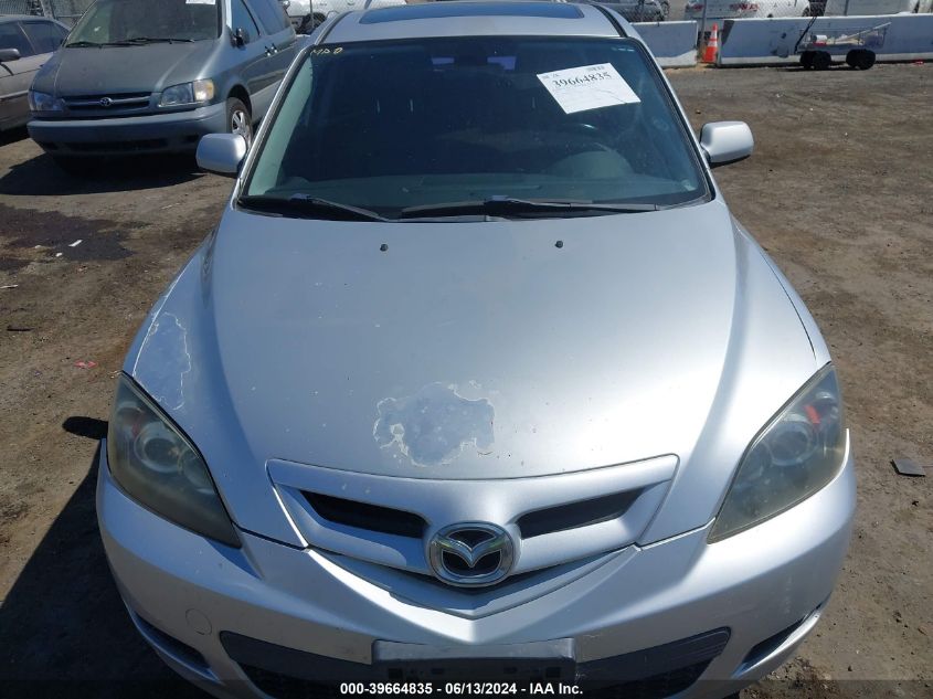 2007 Mazda 3 Hatchback VIN: JM1BK344271646498 Lot: 39664835