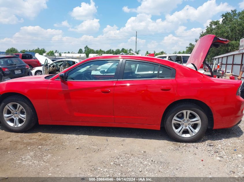 2023 Dodge Charger Sxt VIN: 2C3CDXBG1PH663303 Lot: 39664846