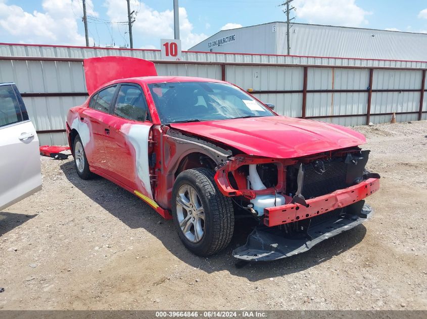 2023 Dodge Charger Sxt VIN: 2C3CDXBG1PH663303 Lot: 39664846