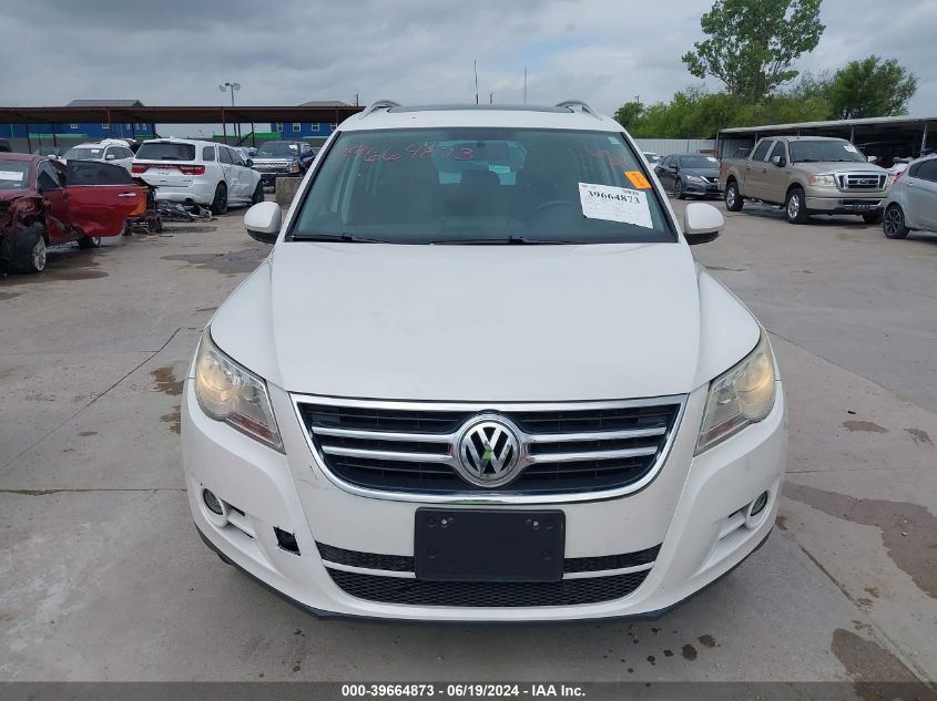 2011 Volkswagen Tiguan Se VIN: WVGAV7AX8BW528312 Lot: 39664873