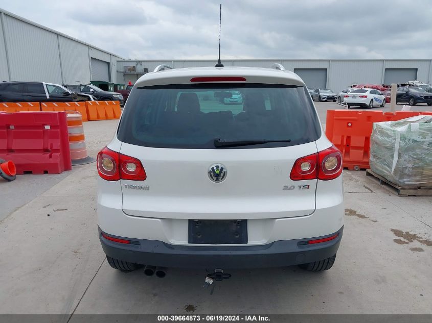 2011 Volkswagen Tiguan Se VIN: WVGAV7AX8BW528312 Lot: 39664873