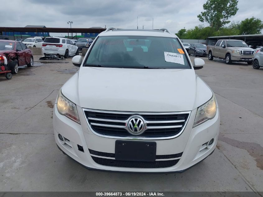 2011 Volkswagen Tiguan Se VIN: WVGAV7AX8BW528312 Lot: 39664873