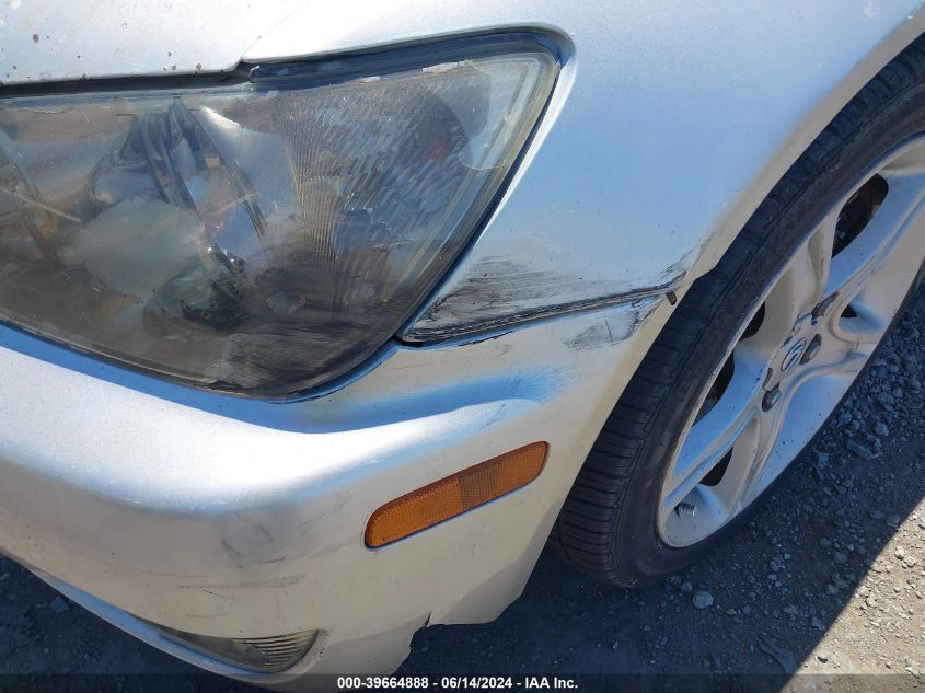 2001 Lexus Is 300 VIN: JTHBD182310031638 Lot: 39664888