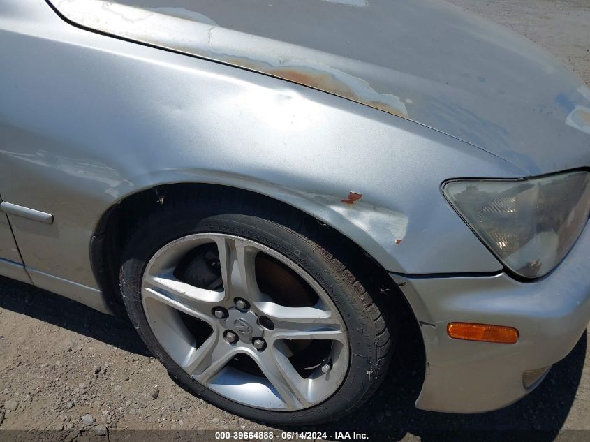 2001 Lexus Is 300 VIN: JTHBD182310031638 Lot: 39664888