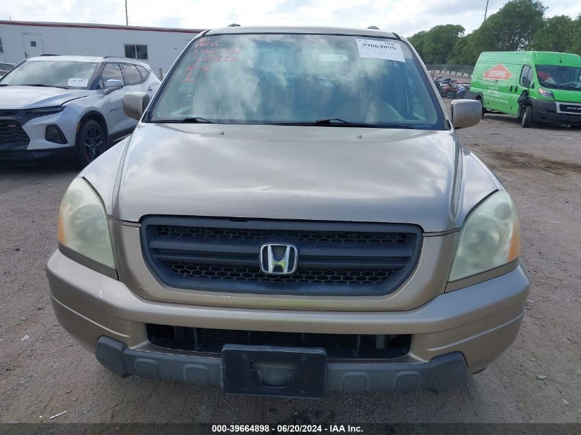 2004 Honda Pilot Ex VIN: 2HKYF18484H579245 Lot: 39664898