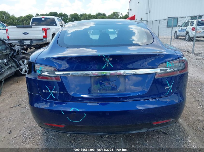 2018 Tesla Model S 100D/75D/P100D VIN: 5YJSA1E20JF249424 Lot: 39664899