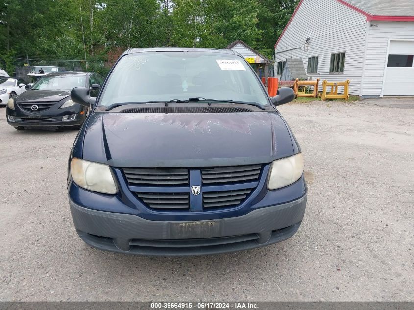 2005 Dodge Caravan Se VIN: 1D4GP25BX5B265524 Lot: 39664915