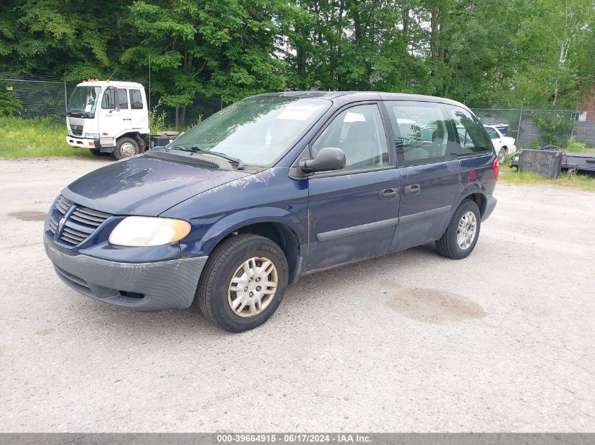 2005 Dodge Caravan Se VIN: 1D4GP25BX5B265524 Lot: 39664915