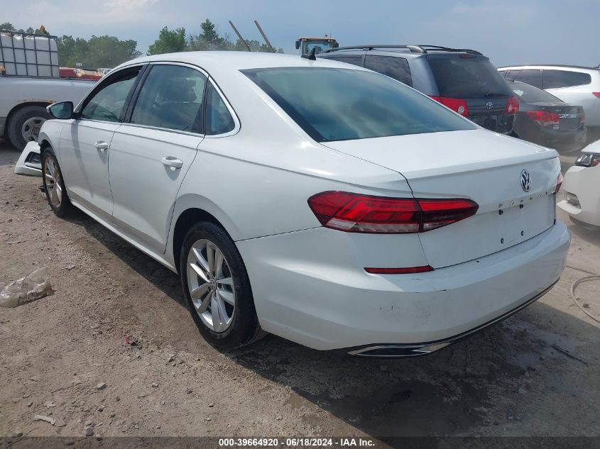 1VWSA7A31LC010480 2020 Volkswagen Passat 2.0T Se