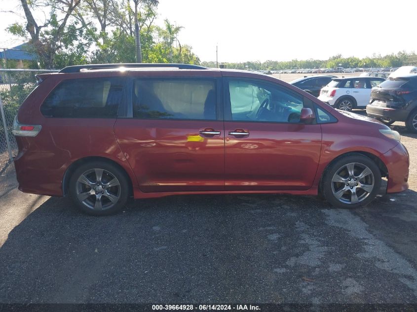 2017 Toyota Sienna Se 8 Passenger VIN: 5TDXZ3DC2HS786659 Lot: 39664928