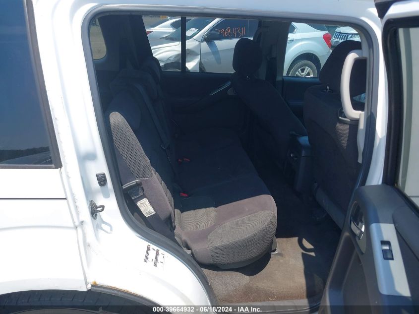 2005 Nissan Pathfinder Se VIN: 5N1AR18W35C766184 Lot: 39664932