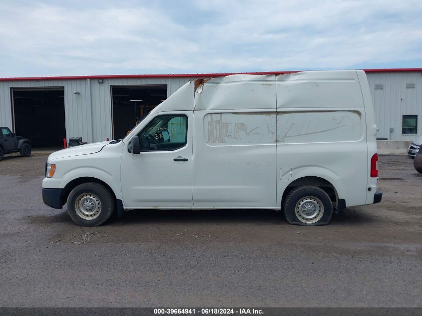 1N6BF0LY9FN900202 2015 Nissan Nv Cargo Nv2500 Hd S V6