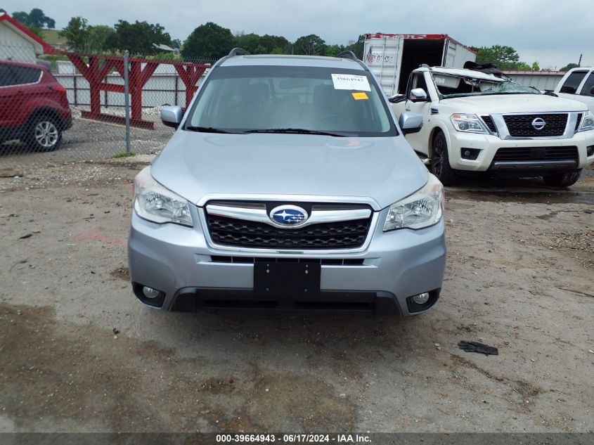 2015 Subaru Forester 2.5I Touring VIN: JF2SJAWC5FH490184 Lot: 39664943