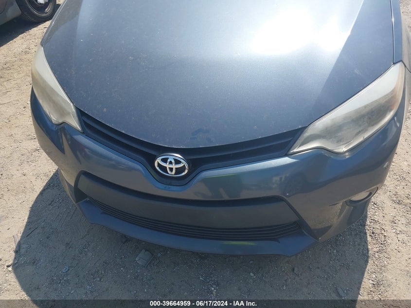 2014 Toyota Corolla Le Plus VIN: 2T1BURHE8EC044326 Lot: 39664959