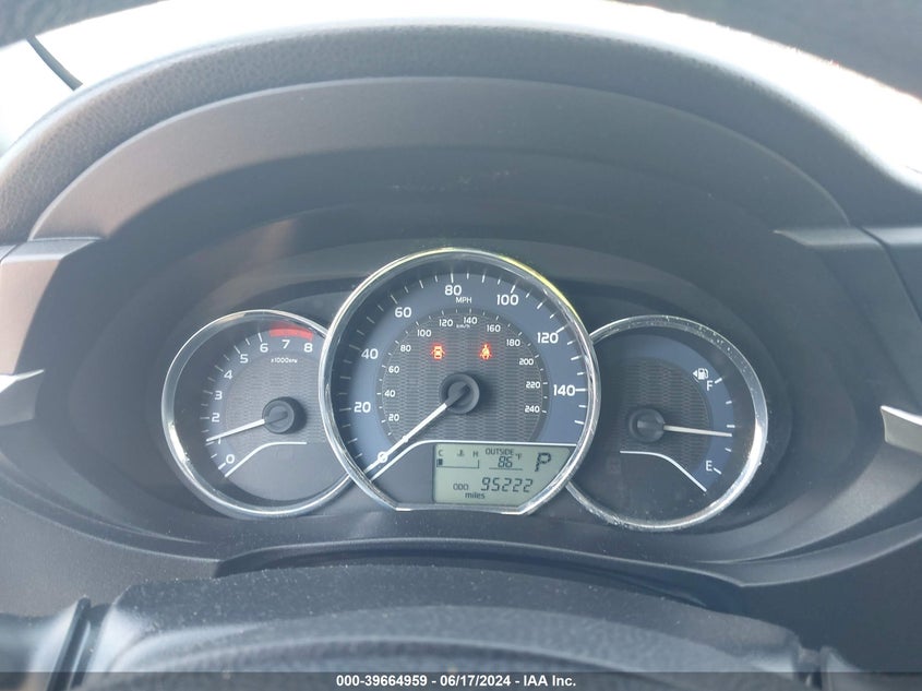 2014 Toyota Corolla Le Plus VIN: 2T1BURHE8EC044326 Lot: 39664959