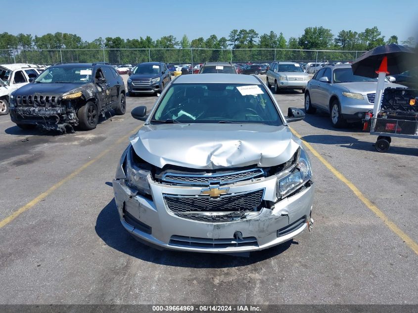 2013 Chevrolet Cruze Ls Auto VIN: 1G1PA5SG7D7277835 Lot: 39664969