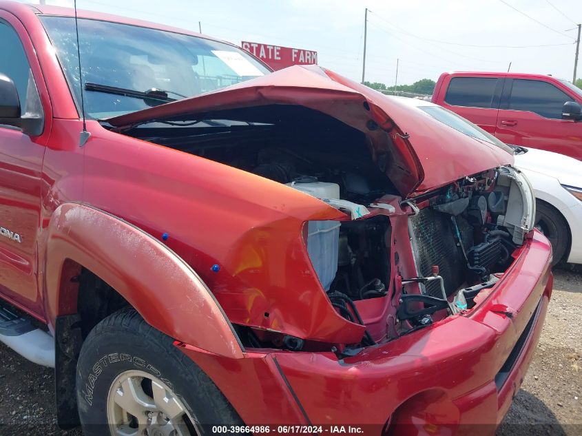 2008 Toyota Tacoma Base V6 VIN: 5TELU42N68Z501374 Lot: 39664986