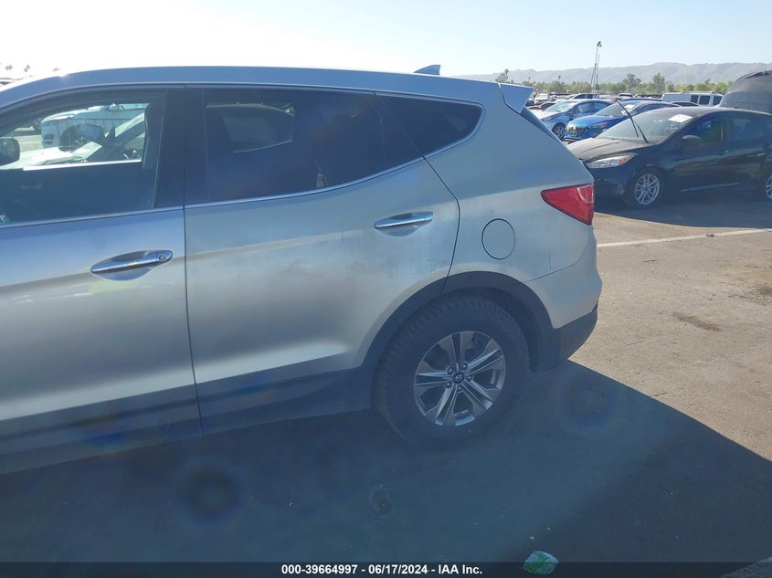 2016 Hyundai Santa Fe Sport 2.4L VIN: 5XYZTDLB5GG376121 Lot: 39664997