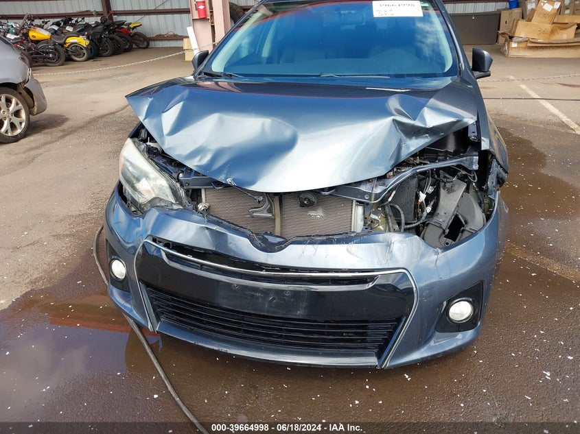 2014 Toyota Corolla L/Le/Le Plus/Le Premium/S/S Plus/S Premium VIN: 5YFBURHE0EP101764 Lot: 39664998