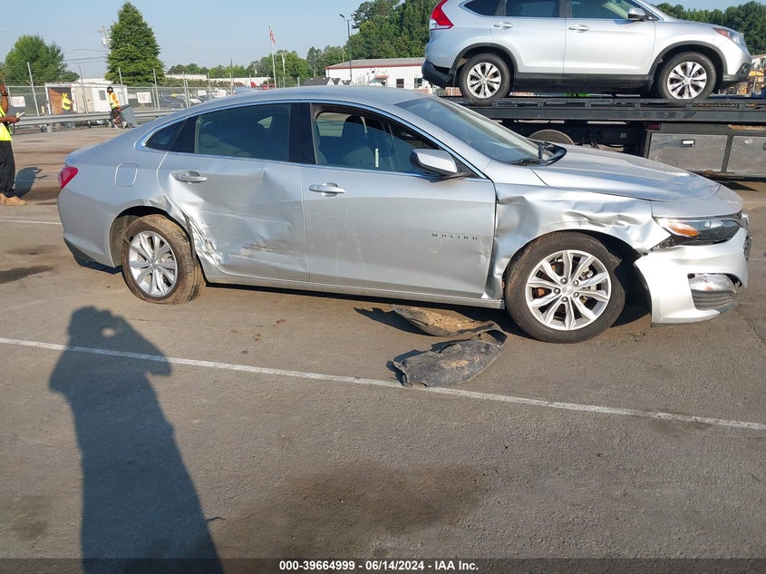 2022 Chevrolet Malibu Fwd Lt VIN: 1G1ZD5ST0NF165026 Lot: 39664999