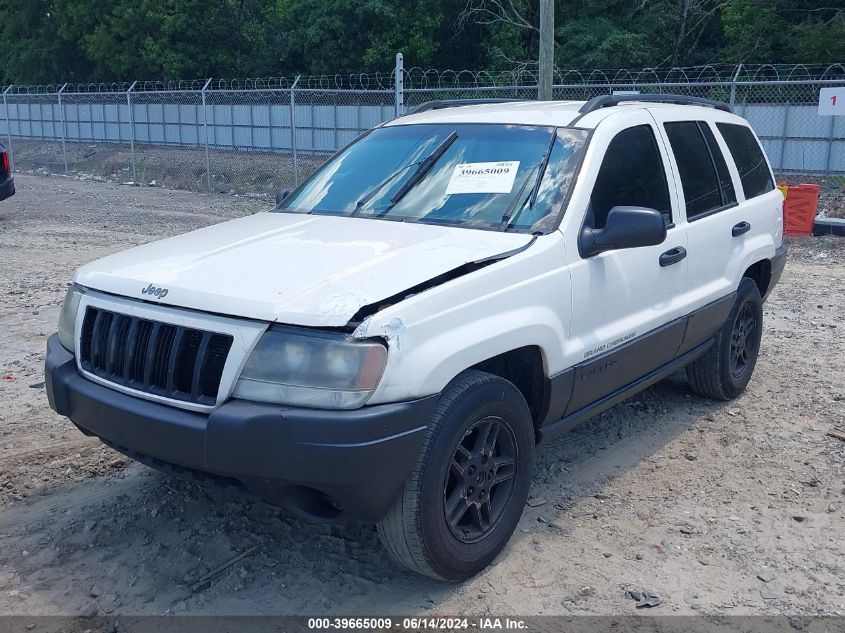 2004 Jeep Grand Cherokee Laredo VIN: 1J4GX48S34C197364 Lot: 39665009