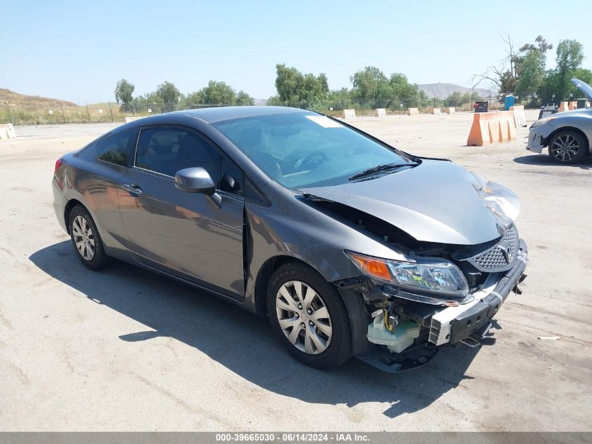 2012 Honda Civic Lx VIN: 2HGFG3B54CH559746 Lot: 39665030