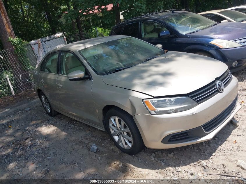 2013 Volkswagen Jetta 2.5L Se VIN: 3VWDX7AJ6DM266619 Lot: 39665033