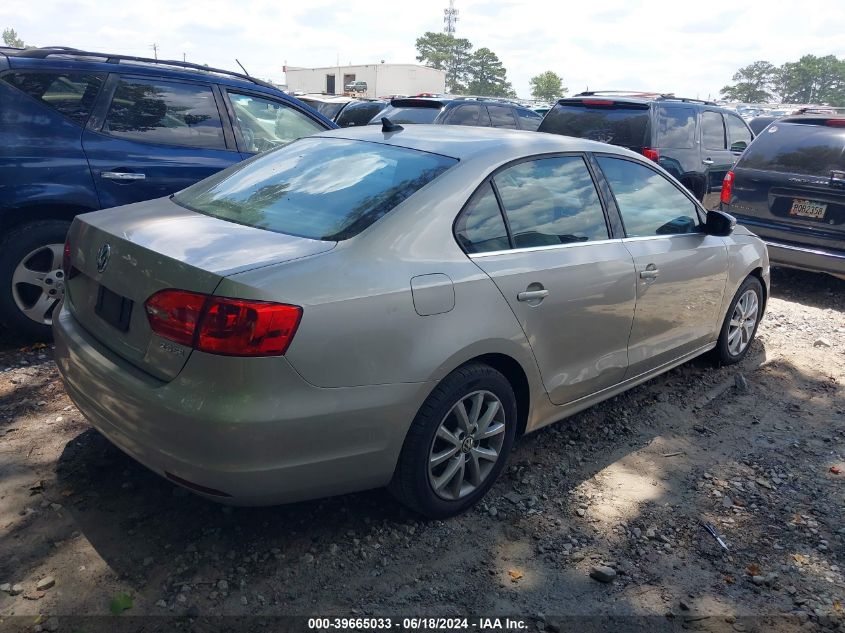 2013 Volkswagen Jetta 2.5L Se VIN: 3VWDX7AJ6DM266619 Lot: 39665033