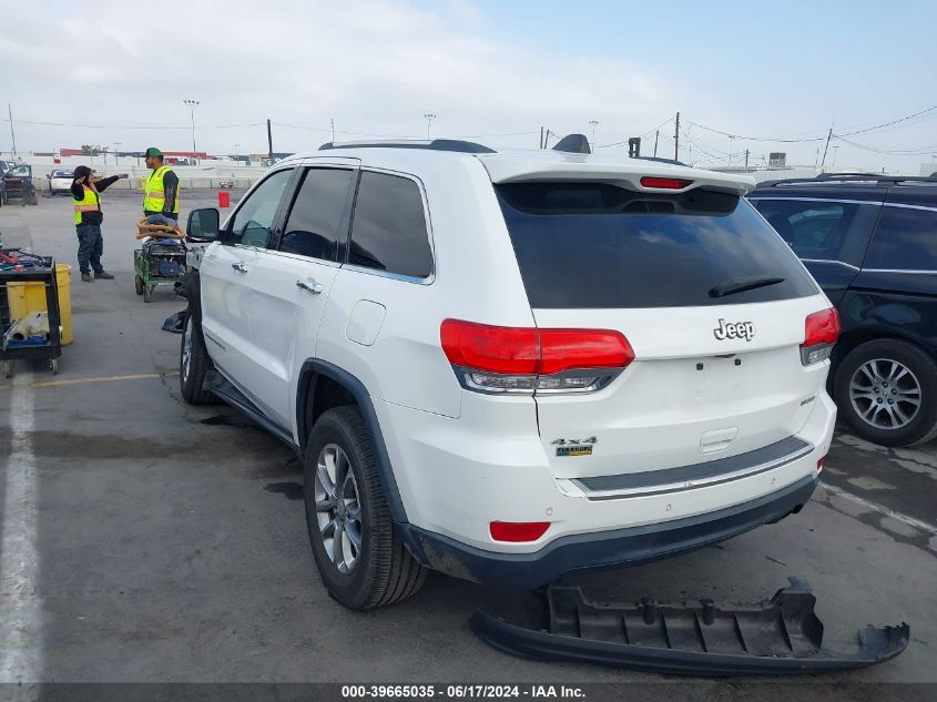 2015 Jeep Grand Cherokee Limited VIN: 1C4RJFBG3FC889370 Lot: 39665035