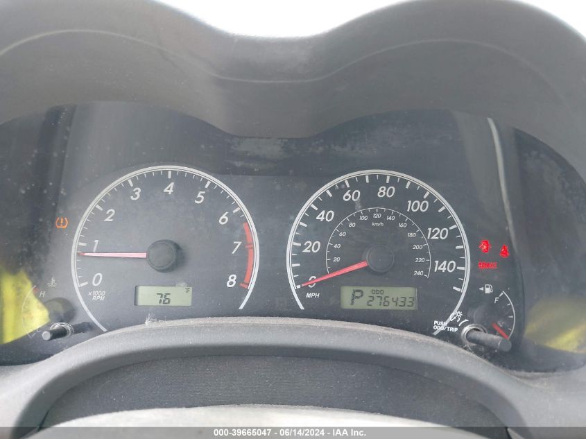 2010 Toyota Corolla Le VIN: 2T1BU4EE7AC303356 Lot: 39665047