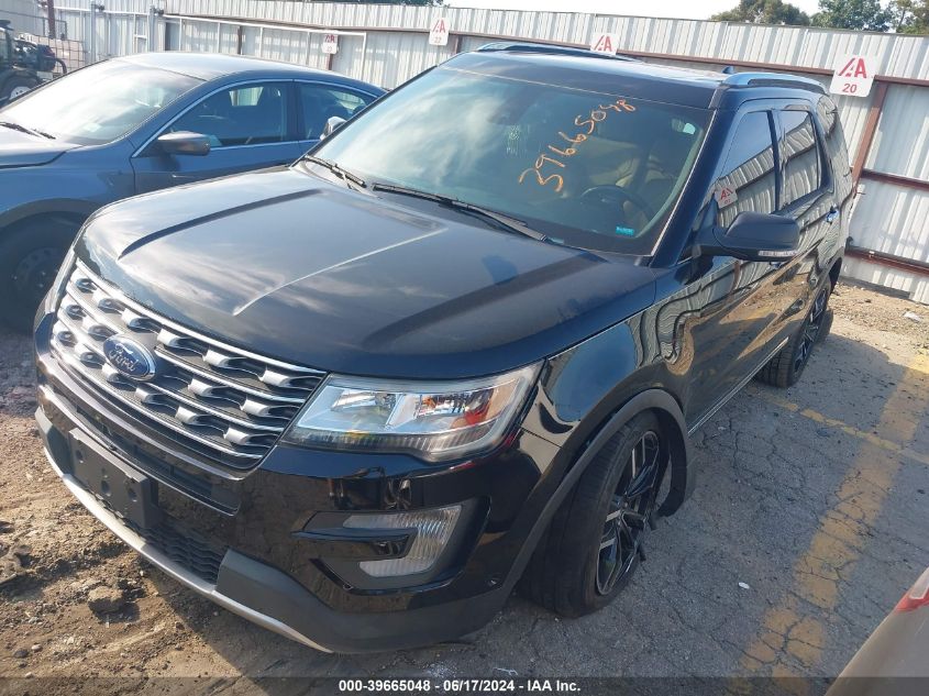 2017 Ford Explorer Limited VIN: 1FM5K8F86HGD01396 Lot: 39665048