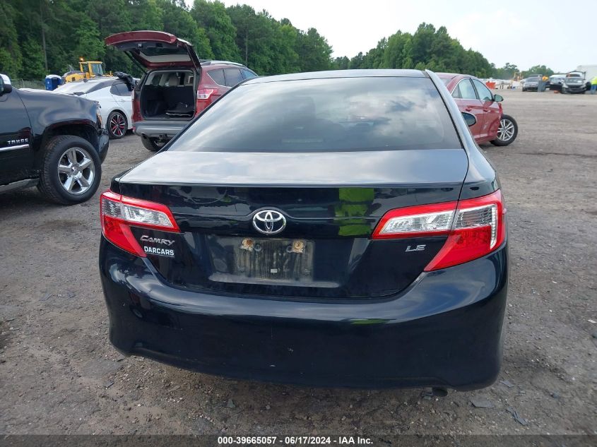 2014 Toyota Camry Le VIN: 4T4BF1FK8ER376291 Lot: 39665057