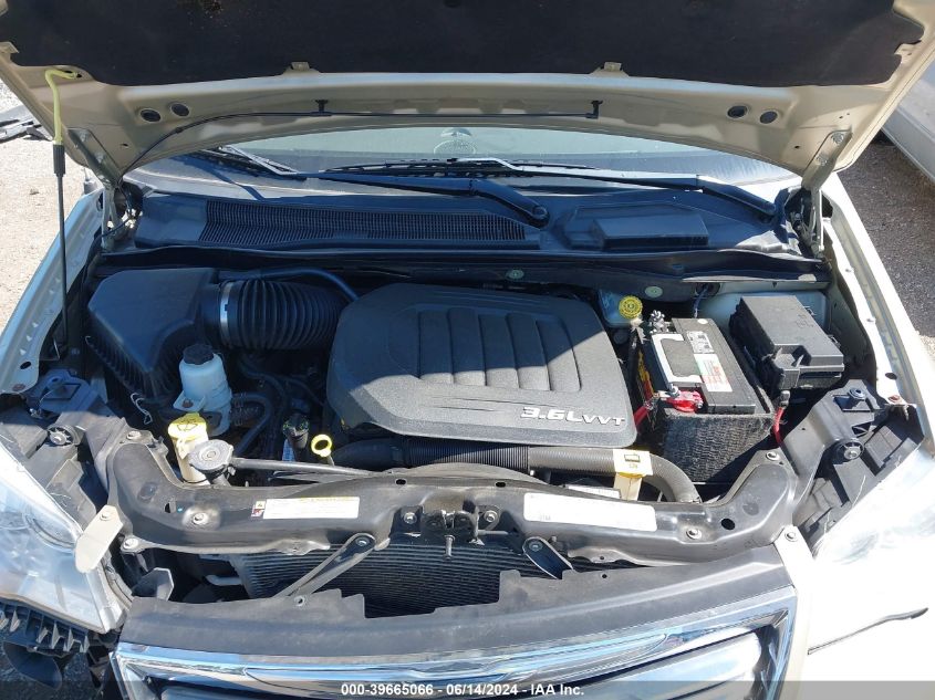 2011 Chrysler Town & Country Touring VIN: 2A4RR5DG6BR776380 Lot: 39665066