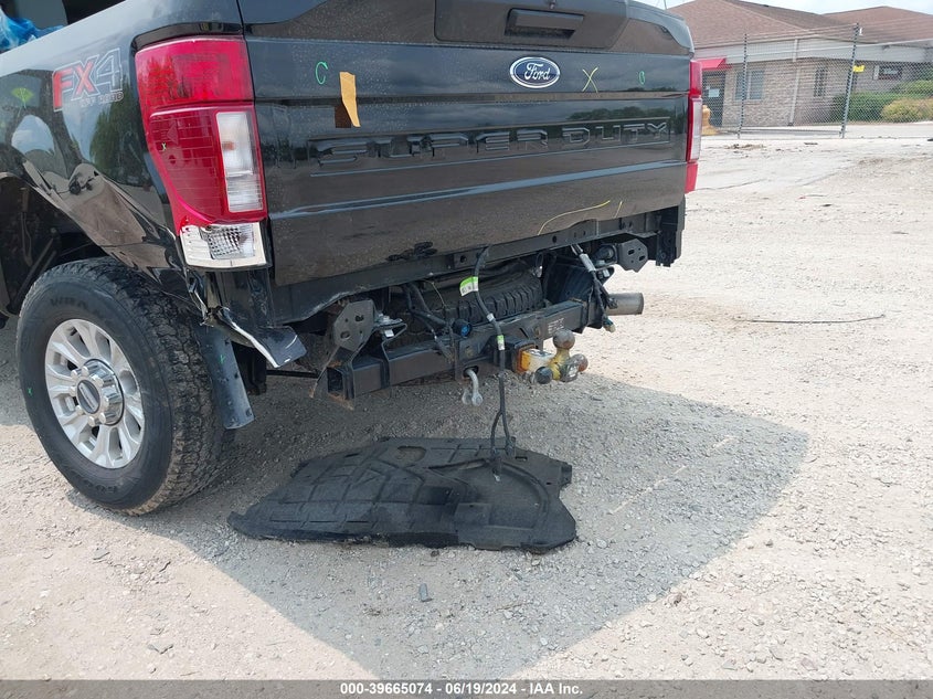 2022 Ford F-250 Super Duty VIN: 1FT7W2BN1NEC99168 Lot: 39665074