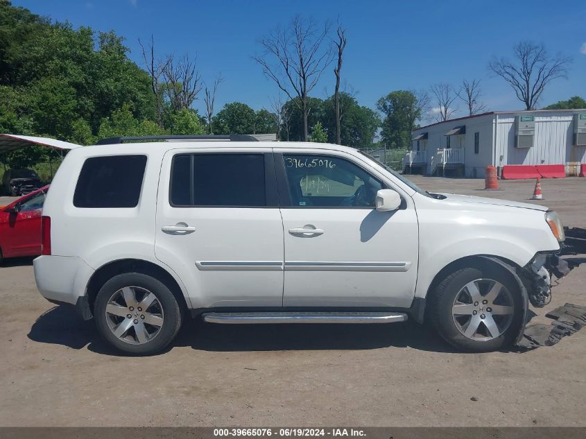 2014 Honda Pilot Touring VIN: 5FNYF4H90EB010791 Lot: 39665076