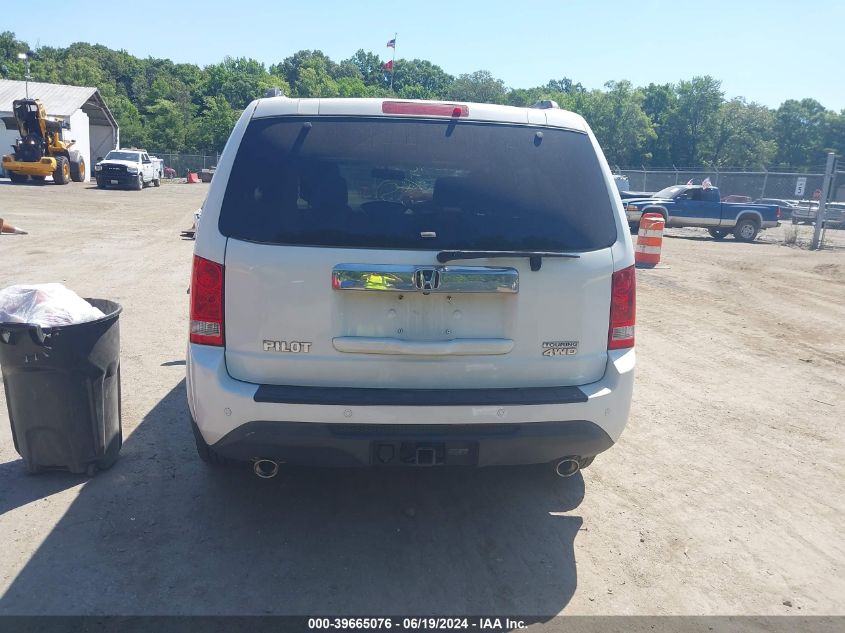 2014 Honda Pilot Touring VIN: 5FNYF4H90EB010791 Lot: 39665076