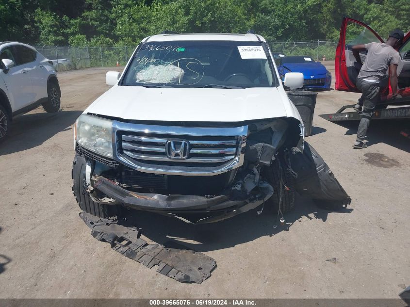 2014 Honda Pilot Touring VIN: 5FNYF4H90EB010791 Lot: 39665076