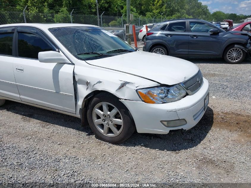 2000 Toyota Avalon Xls VIN: 4T1BF28B2YU095637 Lot: 39665084