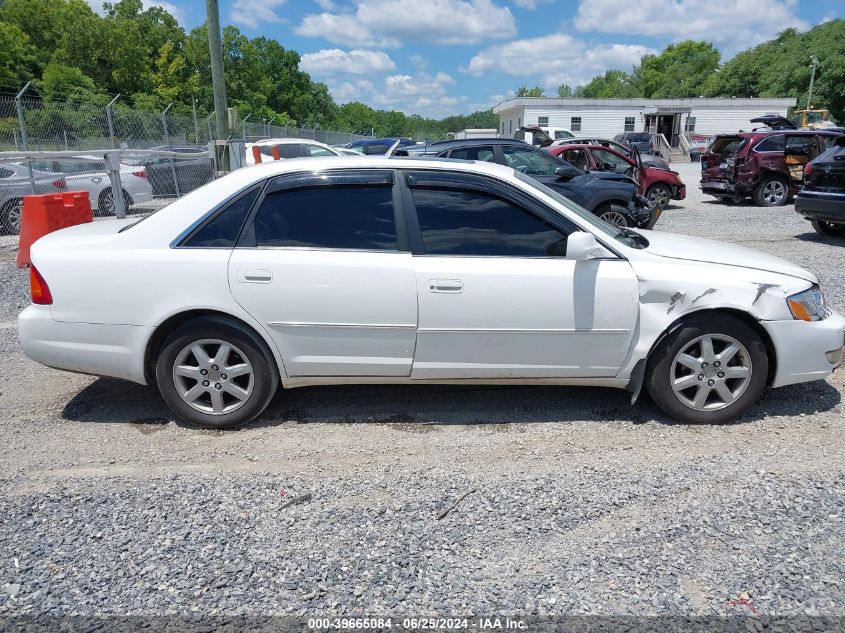 2000 Toyota Avalon Xls VIN: 4T1BF28B2YU095637 Lot: 39665084