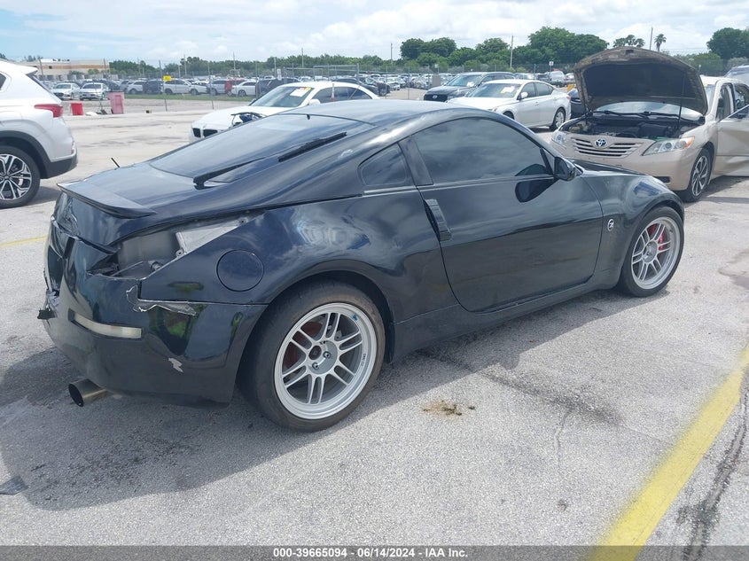 2006 Nissan 350Z Enthusiast VIN: JN1AZ34D56M302073 Lot: 39665094