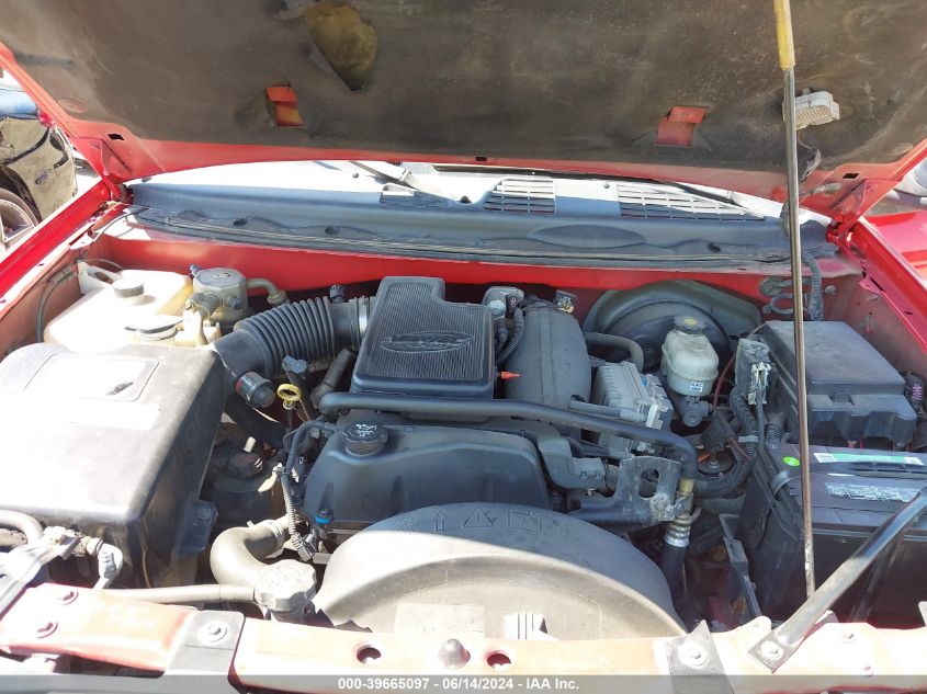 2002 Chevrolet Trailblazer Ls VIN: 1GNDS13S822517429 Lot: 39665097