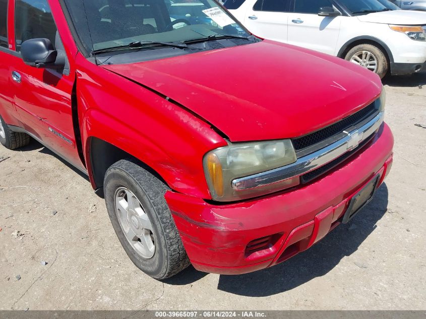 2002 Chevrolet Trailblazer Ls VIN: 1GNDS13S822517429 Lot: 39665097